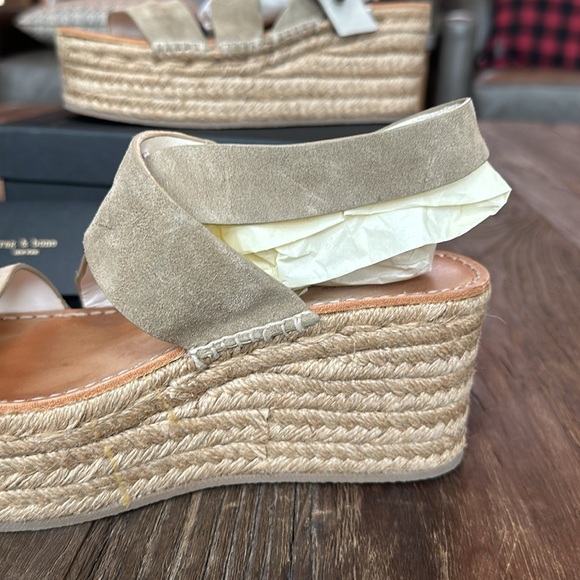 Rag & Bone Platform Espadrille - size 37.5 (7.5) - Picture 4 of 14